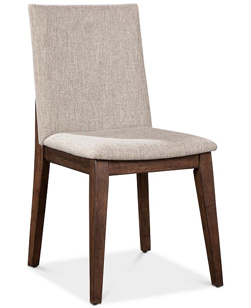 Furniture Closeout Crosby Upholstered Side Chair Created For Macy S Reviews Furniture Macy S