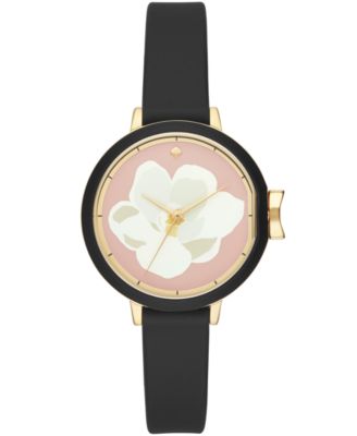 kate spade park row silicone watch