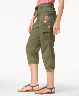 macys womens cargo shorts