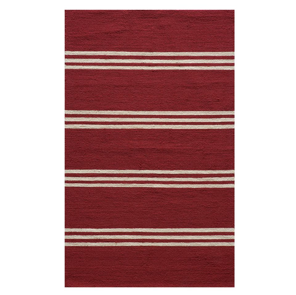 Momeni Area Rug, Belmont BE 01 Burgundy 3 11 x 5 7   Rugs