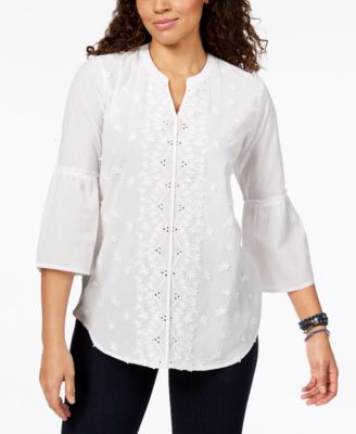 macy's style and co blouses