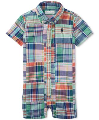 ralph lauren romper baby boy