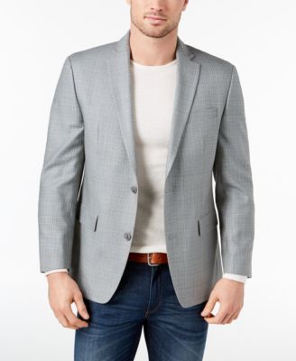 charcoal sport coat with jeans