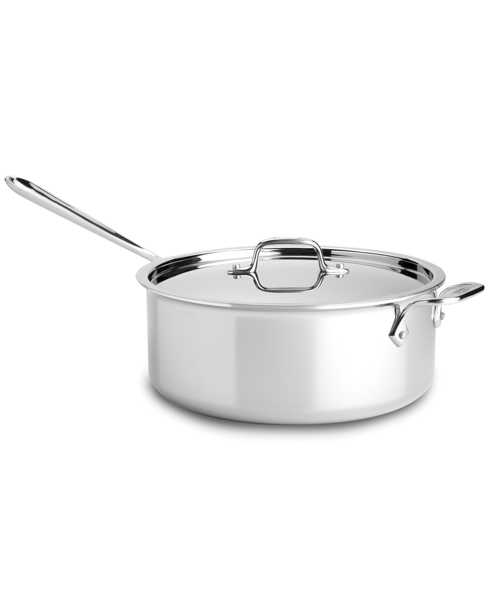 All Clad Stainless Steel Covered Ultimate Deep Saute Pan, 6 Qt