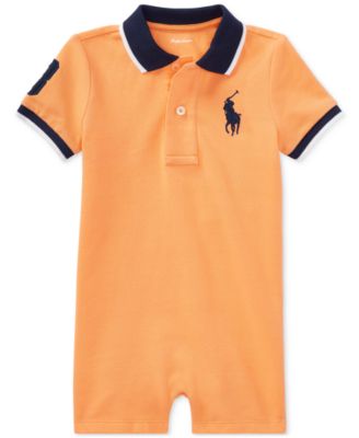 baby boy polo jumpsuit