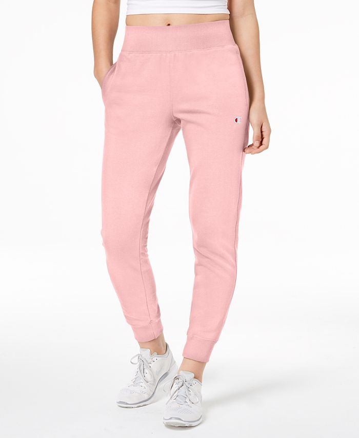 champion joggers womens red