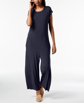 jumpsuit cropped wide leg