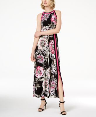 black feathered dress
