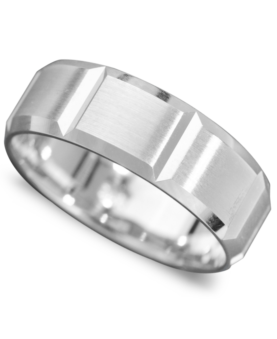 , Vertical Cut Band (Size 6 13)   Rings   Jewelry & Watches