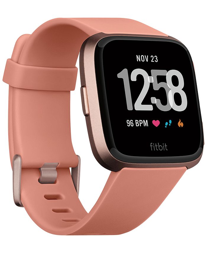 fitbit peach band