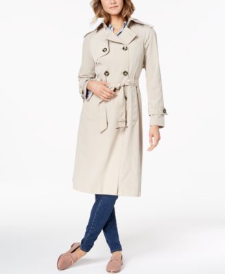 macys womens trench coat