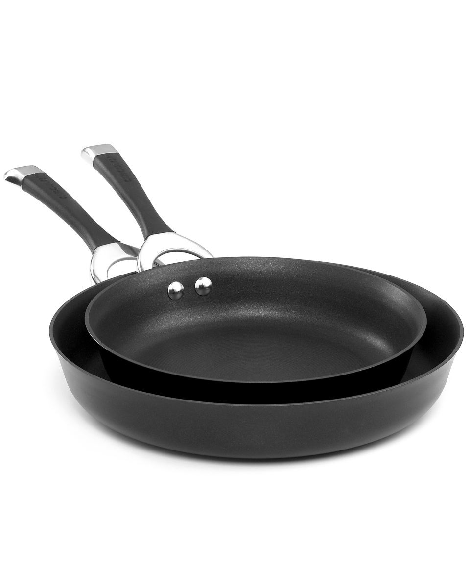 Circulon Symmetry Skillet Set, 10 & 12 Twin Pack