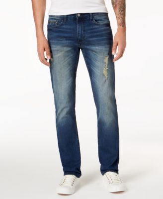 calvin klein ripped jeans mens