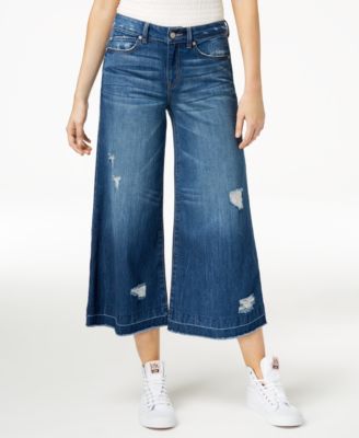 juniors wide leg jeans