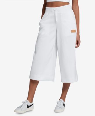 Powerful Relaxed Cropped Wide-Leg Pants 
