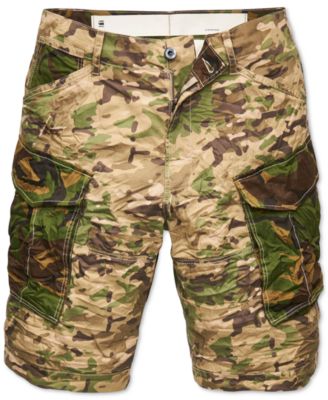 g star raw camo shorts