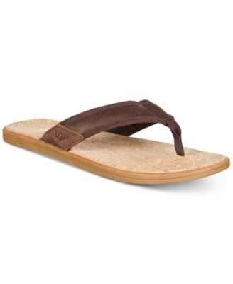 ugg seaside leather flip flop