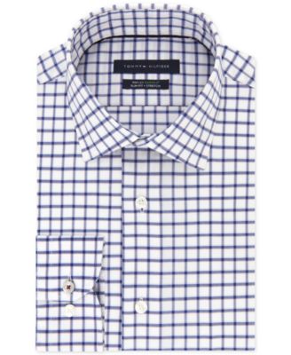 macy's tommy hilfiger men's dress shirts