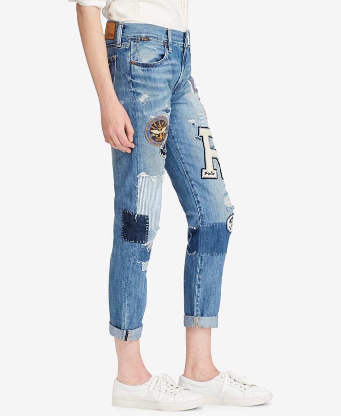 ralph lauren patchwork pants