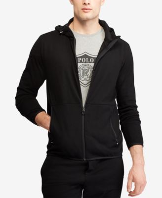 black polo hoodie macy's