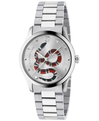 Gucci Men's Swiss G-Timeless Stainless 