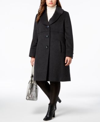 jones new york plus size coats