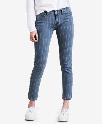 levi striped jeans