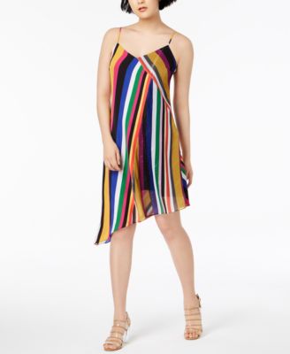 macy's asymmetrical dress
