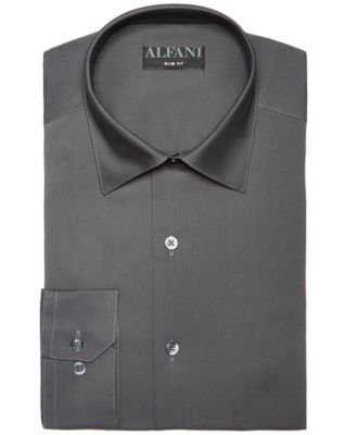 Alfani Mens Alfatech Button Up Dress Shirt
