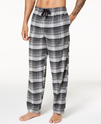 Perry Ellis Men's Plaid Flannel Pajama 