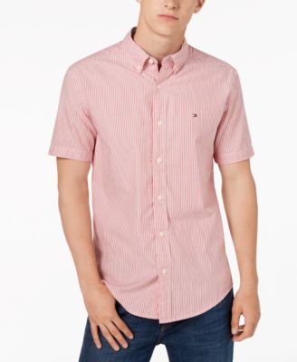 macys mens button down short sleeve shirts