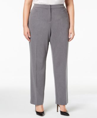 alfani modern straight leg pants