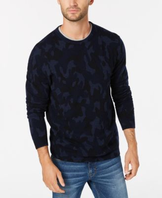 camo cashmere sweater