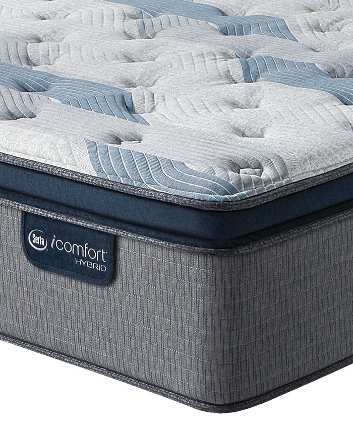 Serta by Blue Fusion 300 14" Hybrid Plush Euro Pillow Top