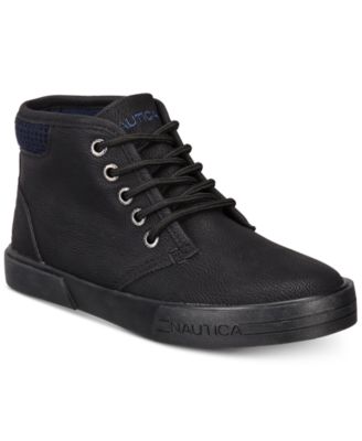 nautica black sneakers