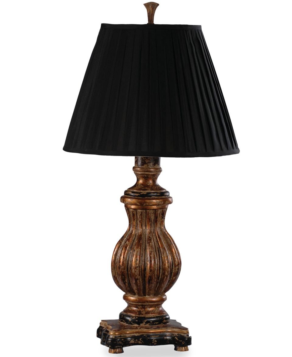 Crestview Table Lamp, Iron Vessel