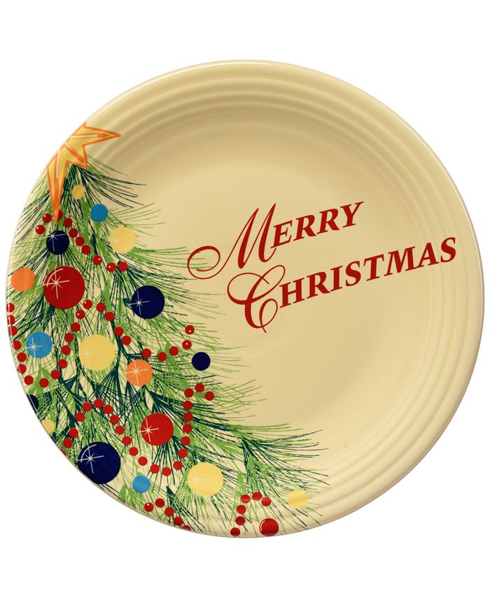 Fiesta Christmas Tree Merry Christmas Plate & Reviews Home Macy's
