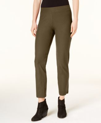 eileen fisher washable crepe ankle pants