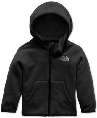 black north face zip up hoodie