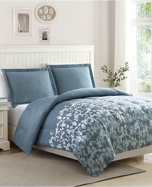 Ellison First Asia Serena Reversible Comforter Sets Created For Macy S Reviews Bed In A Bag Bed Bath Macy S