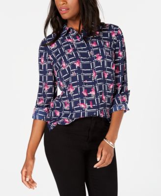 macys womens charter club blouses