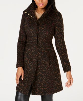 macys leopard coat