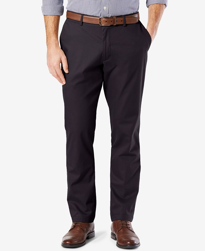 dockers men's athletic fit signature khaki lux cotton stretch pants