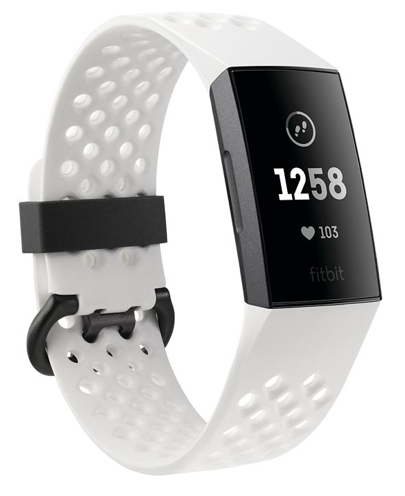 fitbit charge 3 smart watch in black