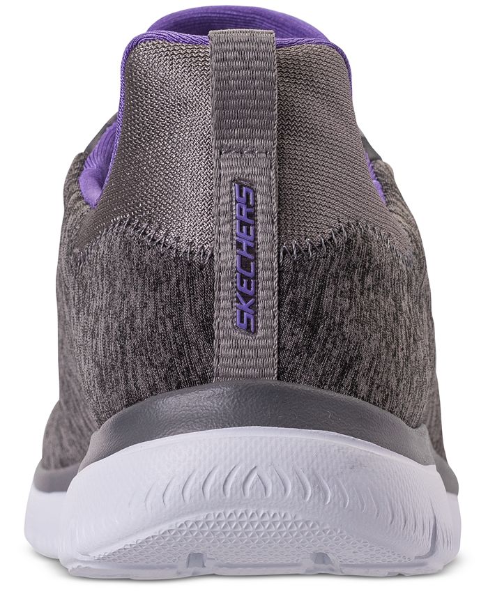 skechers women's summits wide width athletic sneakers from finish line