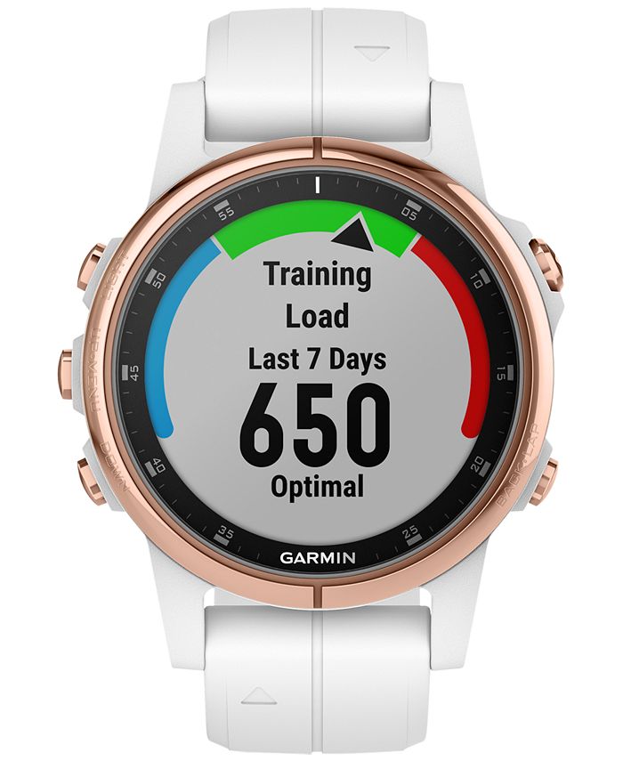 garmin fenix 5s plus white