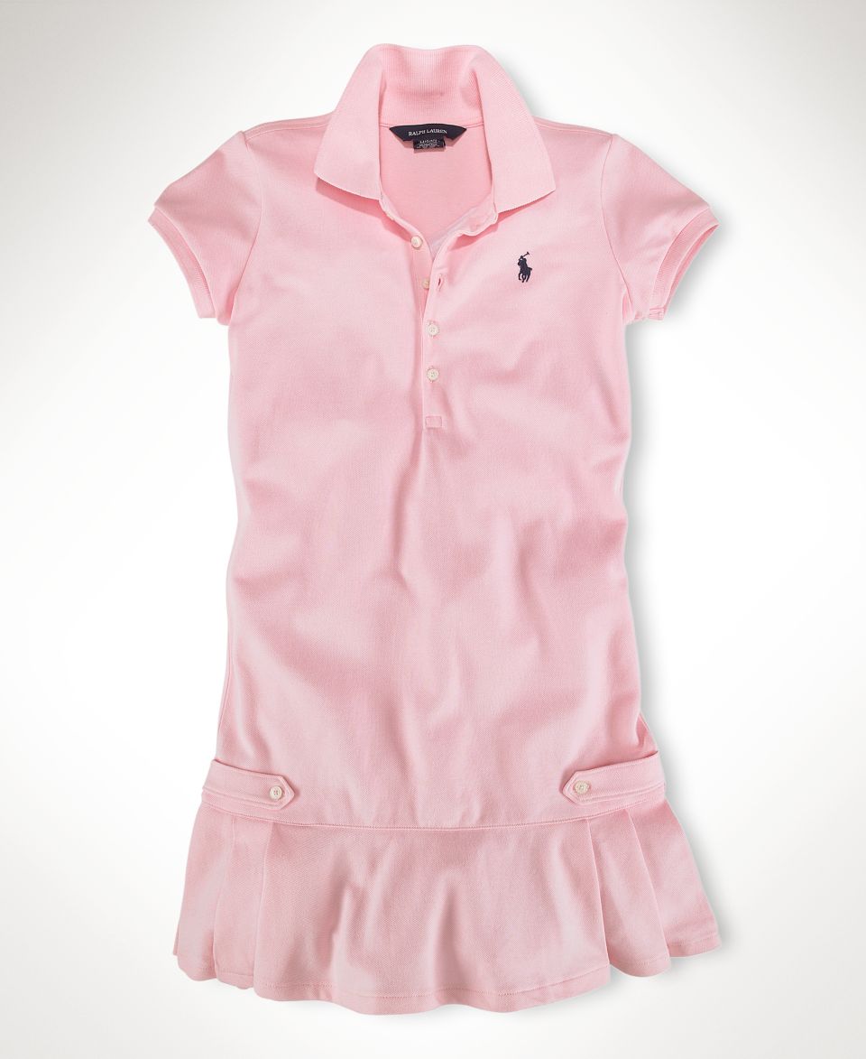 Ralph Lauren Kids Dress, Girls Embroidered Polo Dress   Kids Girls 7