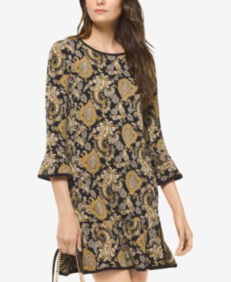 michael kors paisley dress