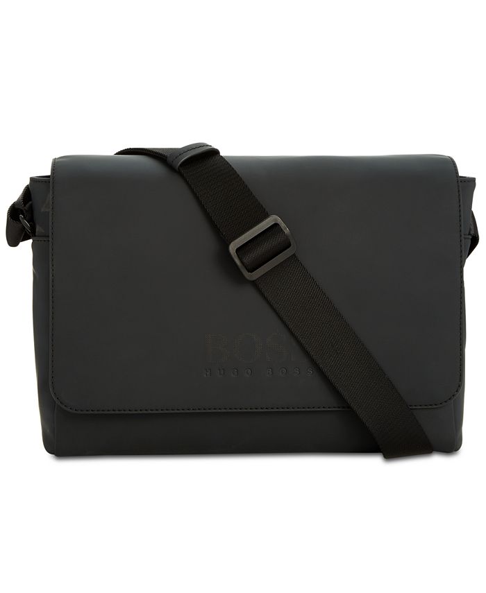 Mens leather laptop bag hugo boss clearance