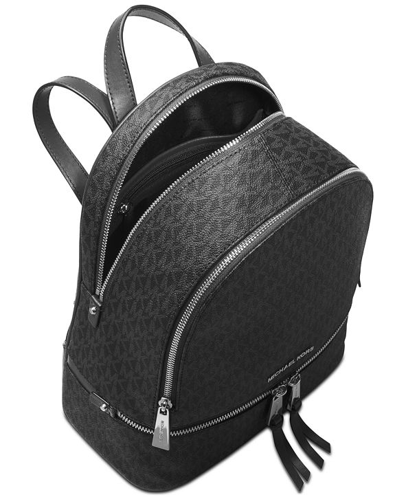 Michael Kors Signature Rhea Zip Medium Backpack & Reviews ...